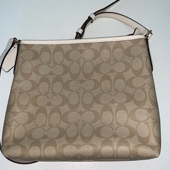 Coach Tan and Cream Crossbody Bag - Picture 7 of 7